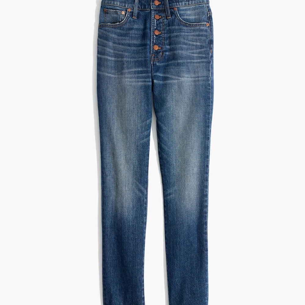 Madewell Petite perfect vintage jean button front